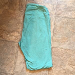 Lularoe NWOT Heather Mint Leggings